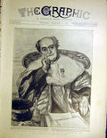 Original Old Antique Print Mazeau President Cour Cassation Paris Renouard 1899