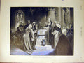 Old Antique Print Prince Wales Baptism Roe Cimiez Queen France Mars 1899 19th