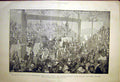 Original Old Antique Print Serenade Windsor Castle Queen Birthday Brewer 1899