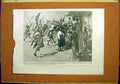 Original Old Antique Print Paris Fete Fools Students Historical Procession 1899
