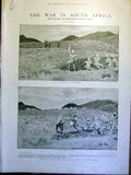 Original Old Antique Print South Africa Boer War Paget Ladysmith Methuen 1900