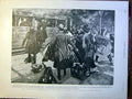 Old Antique Print Prince Wales Assasination Railway Station Brussels 1900 20th