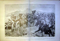 Old Antique Print Boer War Africa Koorn Spruit Charlton Battle Gun 1900 20th