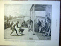 Original Old Antique Print Kaffir Claims Compensation Boer War Africa Paget 1900