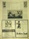 Original Old Antique Print Hockey Cup Loving Mellins Food Colegate Team Ipswich