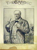 Original Old Antique Print Portrait Redmond House Commons 1911 20th Century