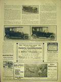 Original Old Antique Print Motor-Car Humber Wolseley Landaulette 1911 20th