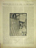 Original Old Antique Print London Improvement Wilson Sketch Cartoon 1911 20th