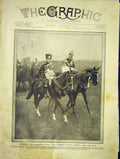 Original Old Antique Print Hohenzollern German Crown Prince Blooding 1913 20th