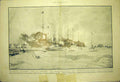 Original Old Antique Print President Poincare Courbet Squadron Portsmouth 1913