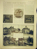 Original Old Antique Print Horse Show Canada Advert Pianola Piano Orchestrelle
