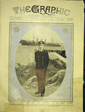 Original Old Antique Print Prince Albert Portrait Cruise Cumberland 1913 20th