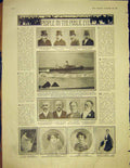 Old Antique Print Portrait French Ministry Bolatti Giers Gilmour Bantock