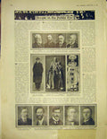 Original Old Antique Print Portrait Mccalmont Crawford Lawson Falconer 1913 20th