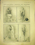 Original Old Antique Print Cartoon Cromwell Minister George Mckenna 1913 20th