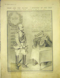 Original Old Antique Print National Service Lord Roberts Colonel Weston 1913