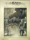 Original Old Antique Print Sier'S Prize Wolseley St Paul'S Funeral Cleaver 1913