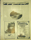 Original Old Antique Print Motoring Aviation Wolseley Car Humber Argyll 1913