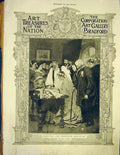 Original Old Antique Print Art Paintings Bradford Hacker Knight Symonds 1913