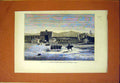 Original Old Antique Print Gate San Giovanni Laterano Rome Italian Troops 1870