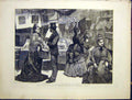 Old Antique Print Fancy Bazaar National Hospital Consumption Ventnor 1870 19th