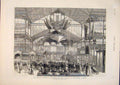Old Antique Print American Centennial Philadelphia Exhibition Grosvenor