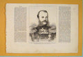 Old Antique Print Portrait Nicholaievitch Caucasus Commander Chief Asia
