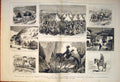 Old Antique Print Sketches Sistova Pavolo Rustchuck Shumla Constantinople