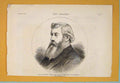 Original Old Antique Print Portrait George Ward Hunt First Lord Admiralty 1877