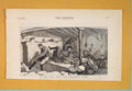 Original Old Antique Print Russians Plevna Correspondents Quarters Russia 1877
