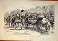 Original Old Antique Print Prince Wales Princess Royal Germany Duke Queen Leop