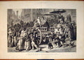 Original Old Antique Print Girondists 1798 Piloty Photograph 1881 18th Century
