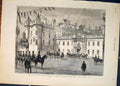 Original Old Antique Print Royal Scotland Edinburgh Holyrood Palace Siers 1881