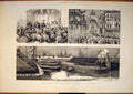 Old Antique Print Liverpool Prince Princess Wales Croxteth Langton Dock