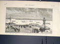 Old Antique Print Antipodes Young Princes Squadron Port Jackson Australia