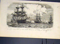 Old Antique Print Egypt Turkish Mission Ironclad Harbour Alexandria 1881 19th