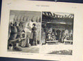 Old Antique Print Ireland Crisis Land League Larder French Tunis Tunisia