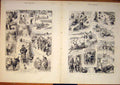Old Antique Print Scotland Highlands Aldgate-Lothbury Hunt Hunting 1882 19th
