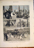 Old Antique Print Egypt War Lord Dufferin Cairo Africa Arab Khedive 1882 19th