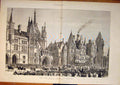 Old Antique Print Royal Court Justice London Sketch Lord Mayor Carriage
