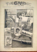 Old Antique Print Egypt Bombay Festivities Jeejeerhoy Campaign Army 1882 19th
