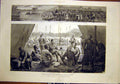 Old Antique Print Soudan Expedition Battle Assalia Egyptian Troops 1883 19th