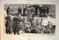 Original Old Antique Print Ironclad Iron Clad Gale Trippers 1886 Ship Victorian