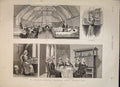Old Antique Print Saviour'S Hospital Osnaburgh Regent'S Park London 1886 19th