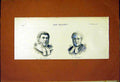 Original Old Antique Print Portrait Grove Judge Queen'S Bench Charles 1887 19th