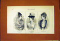 Original Old Antique Print Buda-Pesth Beauty Competition Toronyi Schuler Kolos