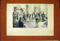 Original Old Antique Print Sinhalese Marriage High Life Reception 1887 19th