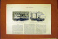 Original Old Antique Print Hartington Goschen Dublin Sullivan Mayor 1887 19th