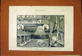 Original Old Antique Print Finsbury Polytechnic AppStreet St Luke'S 1887 19th