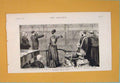 Original Old Antique Print Patti Chorus Welsh Eisteddfod Brecon Wales 1889 19th